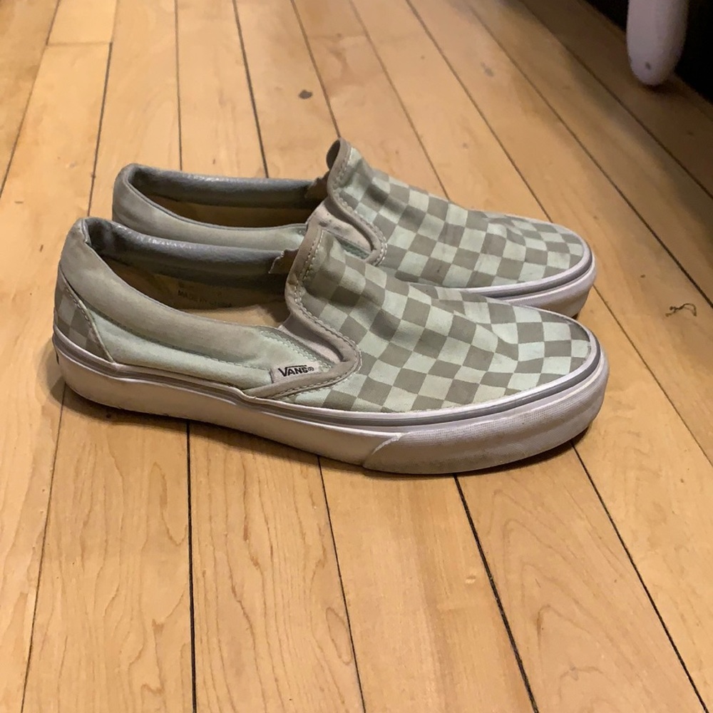 Vans slide ons